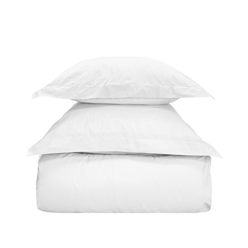 Parure Housse De Couette 260x240 Cm Avec 2 Taies Rectangle 50x70 Cm En Coton Studio