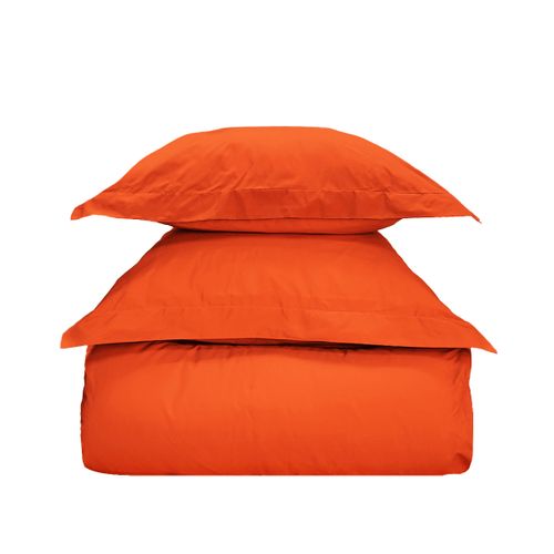 Parure Housse De Couette 260x240 Cm Avec 2 Taies Rectangle 50x70 Cm En Coton Studio