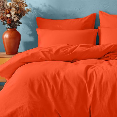 Parure Housse De Couette 260x240 Cm Avec 2 Taies Rectangle 50x70 Cm En Coton Studio