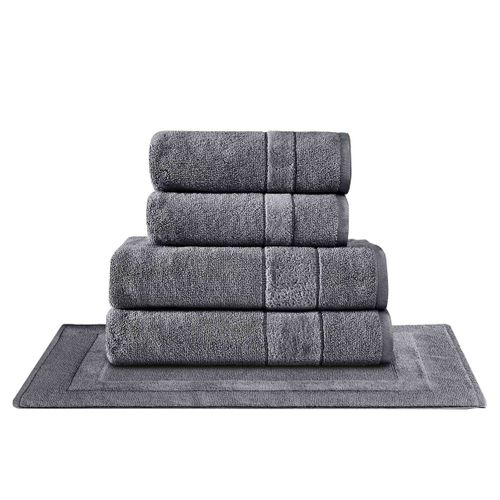 Ensemble De Bain 5 Pièces 650 G/m² Avec Tapis   California