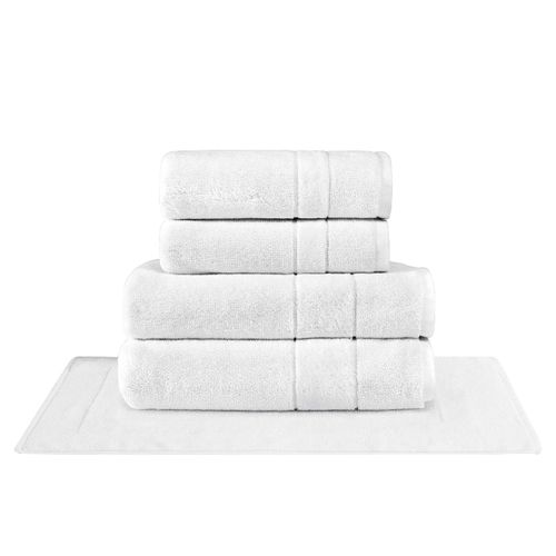 Ensemble De Bain 5 Pièces 650 G/m² Avec Tapis   California