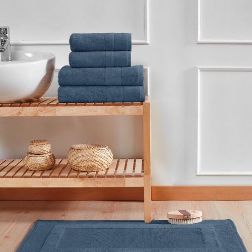 Ensemble De Bain 5 Pièces 650 G/m² Avec Tapis   California