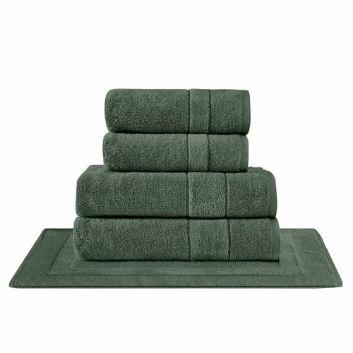 Ensemble De Bain 5 Pièces 650 G/m² Avec Tapis   California