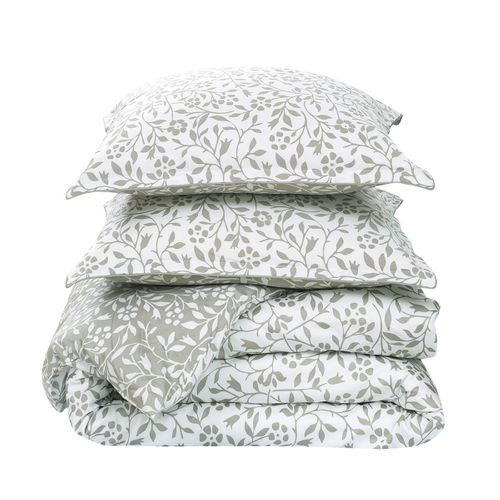 Parure Housse De Couette Satin + 2 Taies 65x65 Cm  240x220 Cm Eloquence