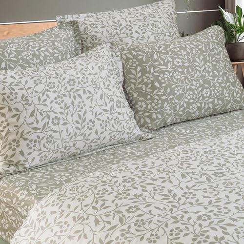 Parure Housse De Couette Satin + 2 Taies 65x65 Cm 260x240 Cm Eloquence