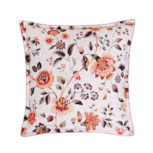 Parure Housse De Couette Satin + 2 Taies 65x65 Cm 240x220 Cm Incandescence