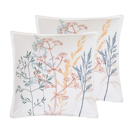 Parure De Lit Avec 2 Taies 65x65 Cm En Percale 200x200 Cm Marguerite