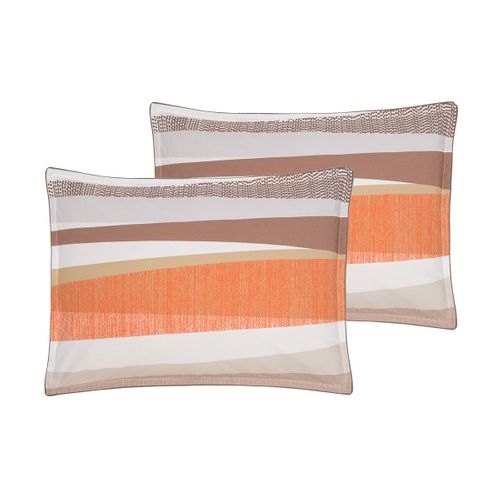 Parure Housse De Couette Percale De Coton Avec 2 Taies 50x70 Cm 240x220 Cm Yakouba