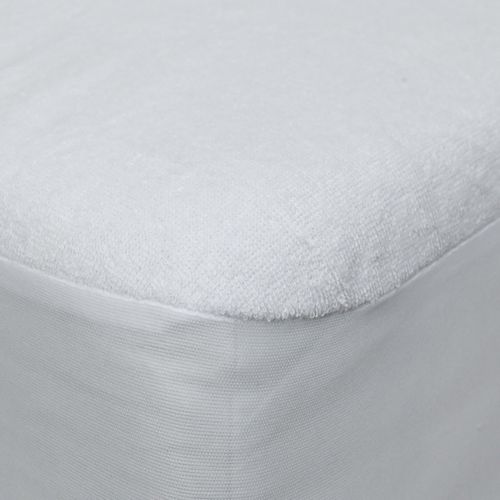 Protège Matelas Imperméable En Éponge Coton Bonnet 30 Cm 200 G/m²  140x190 Cm Sensafe