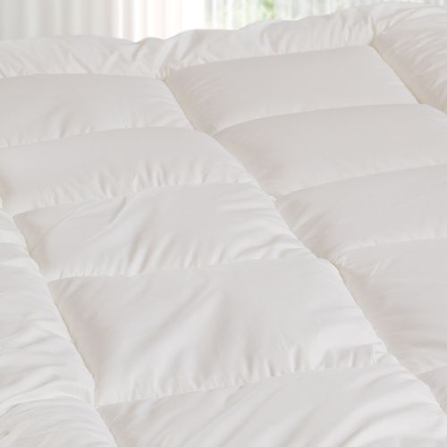 Surmatelas De Confort 3 Cm Percale De Coton 700 G/m²  90x190 Cm Confort Soft