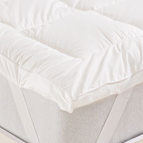 Surmatelas De Confort 3 Cm Percale De Coton 700 G/m²  160x200 Cm Confort Soft