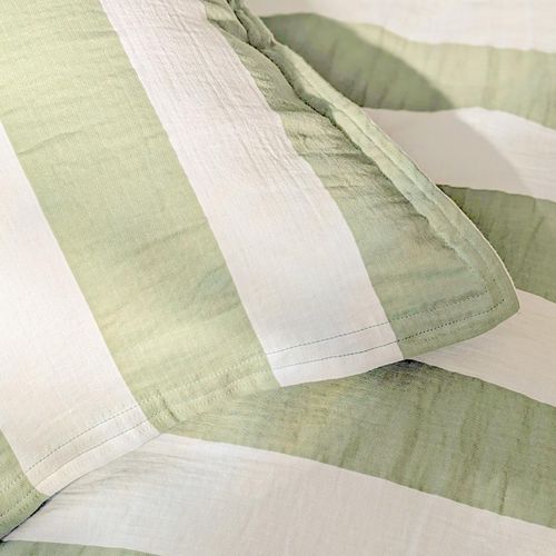 Parure Housse De Couette Gaze De Coton + 2 Taies 50x70 Cm 260x240 Cm Arthur Loft