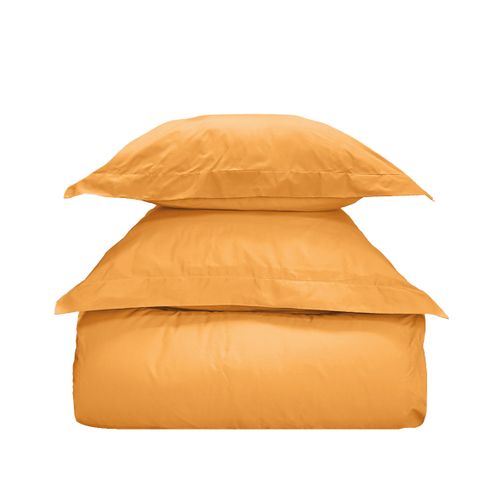 Parure Housse De Couette 140x200 Cm Avec 2 Taies Rectangle 65x65 Cm En Coton Studio