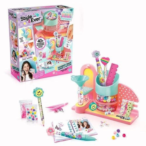 Style 4 Ever - Mini Fabrique à Papeterie: Mini Stylos, Crayons Et Cahiers - Ofg 323