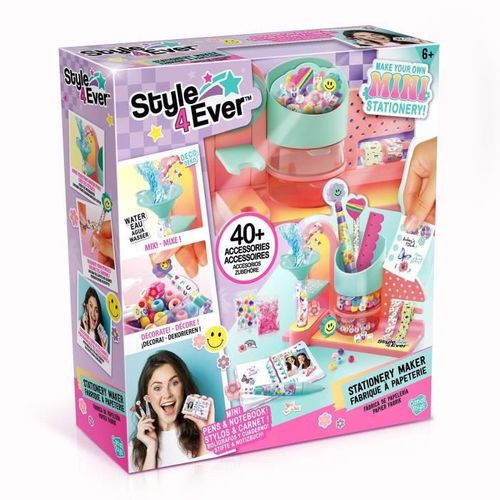 Style 4 Ever - Mini Fabrique à Papeterie: Mini Stylos, Crayons Et Cahiers - Ofg 323