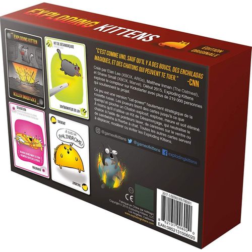 Jeu De Société Exploding Kittens