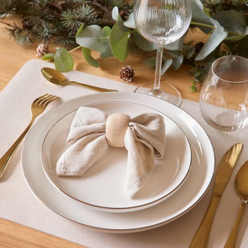 Set de table 49X33 cm MIRA Blanc