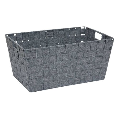 Panier Lise Biseauté L38cm Gris