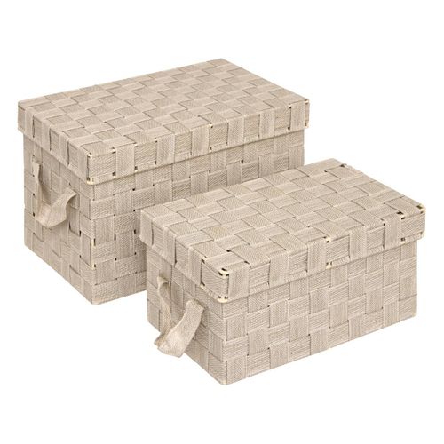 Set De 2 Paniers Lise Beige