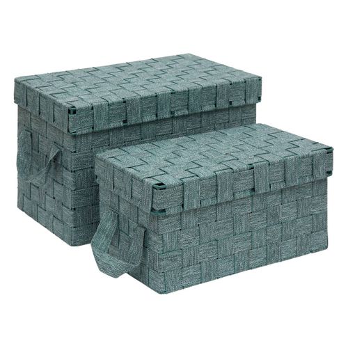 Set De 2 Paniers Lise Vert