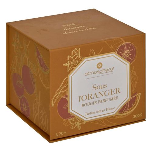 Bougie Parfumée En Verre "elisa" 200g Sous L'oranger