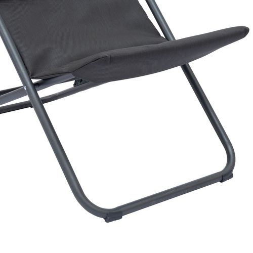 Chilienne De Jardin Pliante Mirael - Anthracite