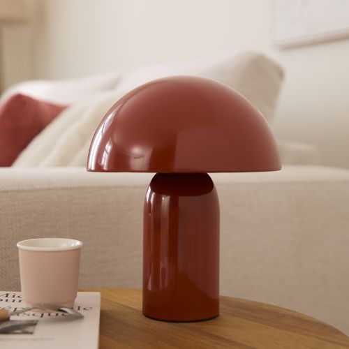 Lampe à poser H. 24,5 cm LITO Terracotta