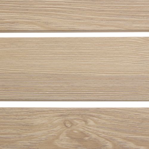 Table D'appoint De Jardin Carré En Aluminium Allure - Acajou