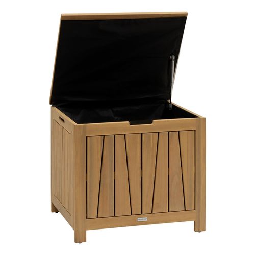 Coffre Banc De Rangement De Jardin En Acacia Lodgia - 100 L - Marron