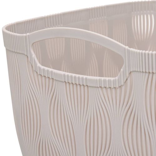 Panier à Linge Leaf 15l Beige