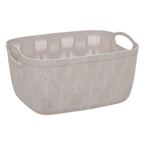 Panier à Linge Leaf 15l Beige