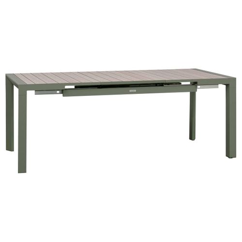 Table De Jardin 8 Places Extensible Evasion Beige Lin/laurier