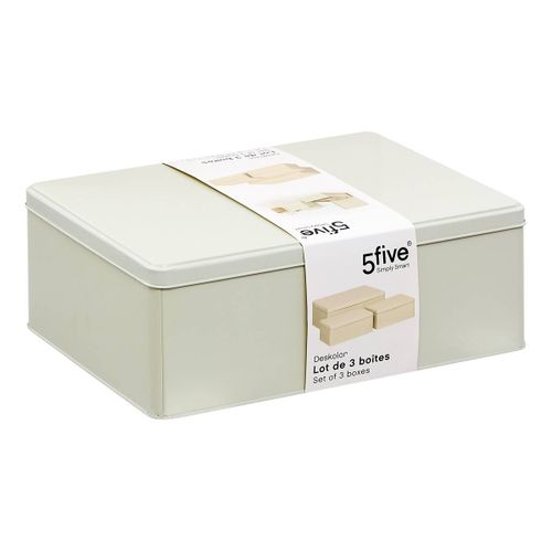 Lot De 3 Boîtes Deskolor Argile