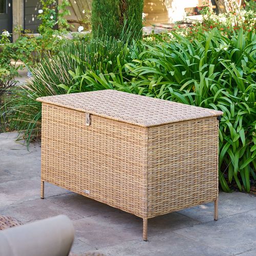 Coffre Rangement De Jardin Bayana - 300 L - Marron