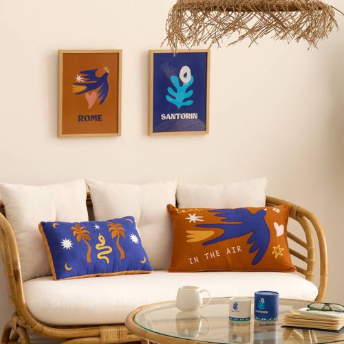 Affiche Encadrée Libe 30x40cm "santorin"