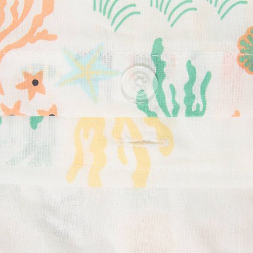 Parure De Lit Enfant Orta Coton 140x200 Cm Animaux Marins