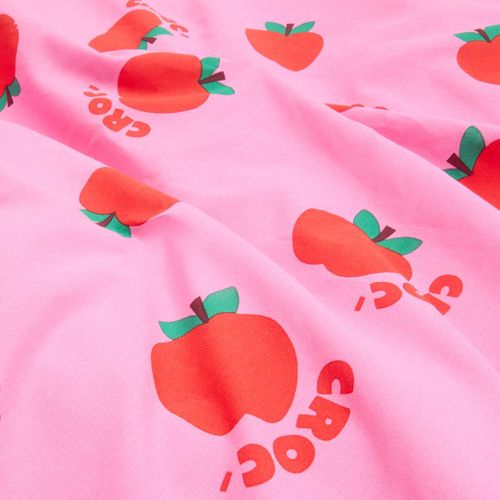 Parure De Lit Enfant Chacha 140x200 Cm Bleu Et Rose