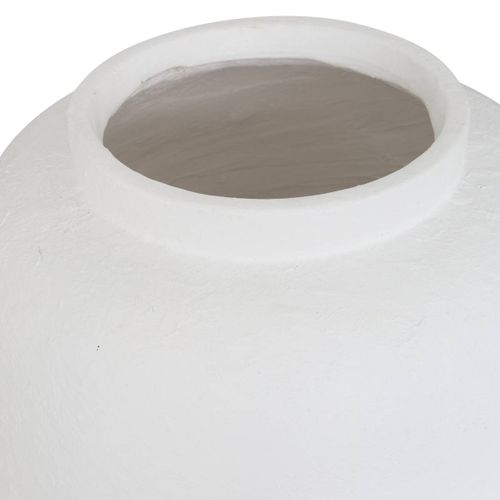 Vase Elene 29,5x29,5x45,5cm Blanc