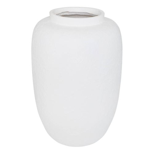 Vase Elene 29,5x29,5x45,5cm Blanc