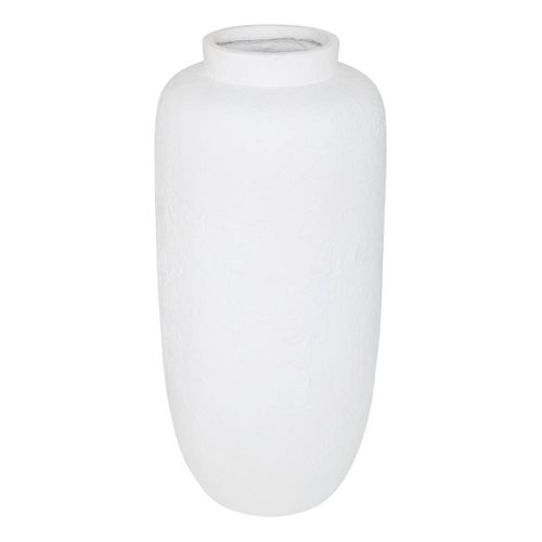 Vase Elene 30x30x66cm Blanc