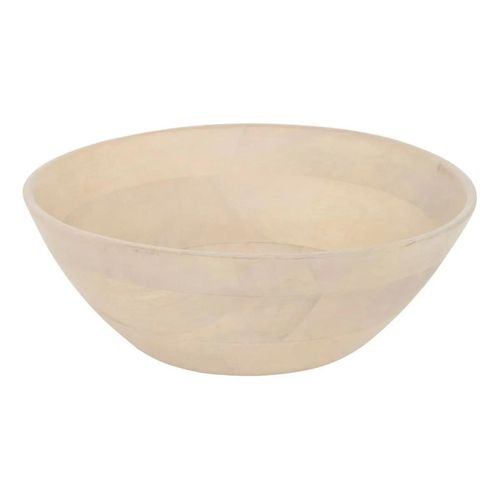 Saladier En Bois "ward" 25cm Beige