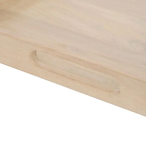 Plateau De Service En Bois "ward" 25cm Beige