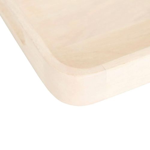 Plateau De Service En Bois "ward" 34cm Beige