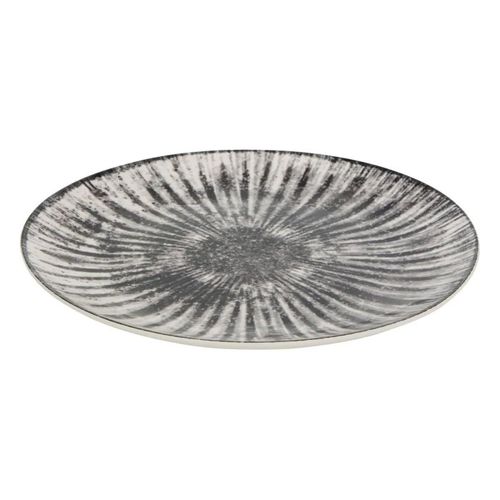 Service De Table 12 Pièces "lucie" 26cm Gris