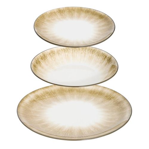 Service De Table 12 Pièces "sophie" 26cm Marron