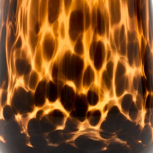 Gobelet salle de bain DOTTY Noir / Marron