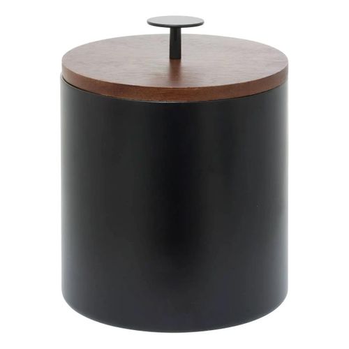 Seau à Glace En Inox "double Paroi" 19cm Noir