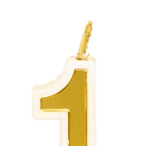 Bougie D'anniversaire Numéro 1