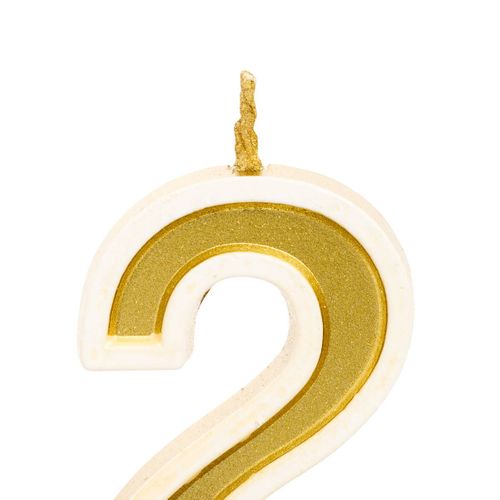 Bougie D'anniversaire Numéro 2