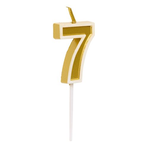 Bougie D'anniversaire Numéro 7